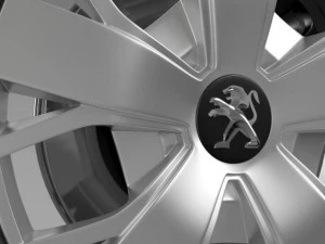 peugeot boxer wheel 3D Model