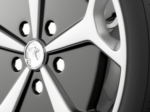 vauxhall ampera wheel 3D Model