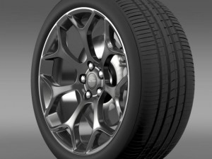 chrysler 300s 2015 wheel 3D Model