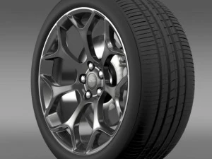 koło chryslera 300s 2015 Model 3D