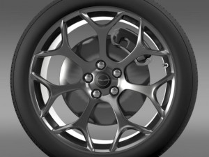 chrysler 300s 2015 wheel Modèle 3D