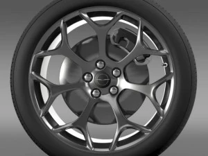 chrysler 300s 2015 wheel 3D Model