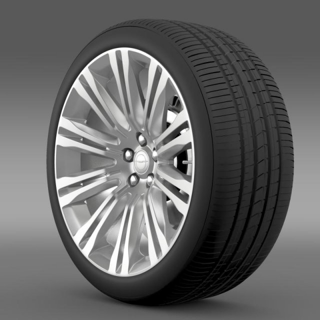 chrysler 300c 2012 wheel Modèle 3D .c4d .max .obj .3ds .fbx .stl .blend 