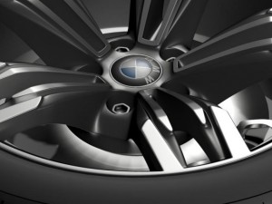 bmw m6 gran coupe wheel 3D 모델