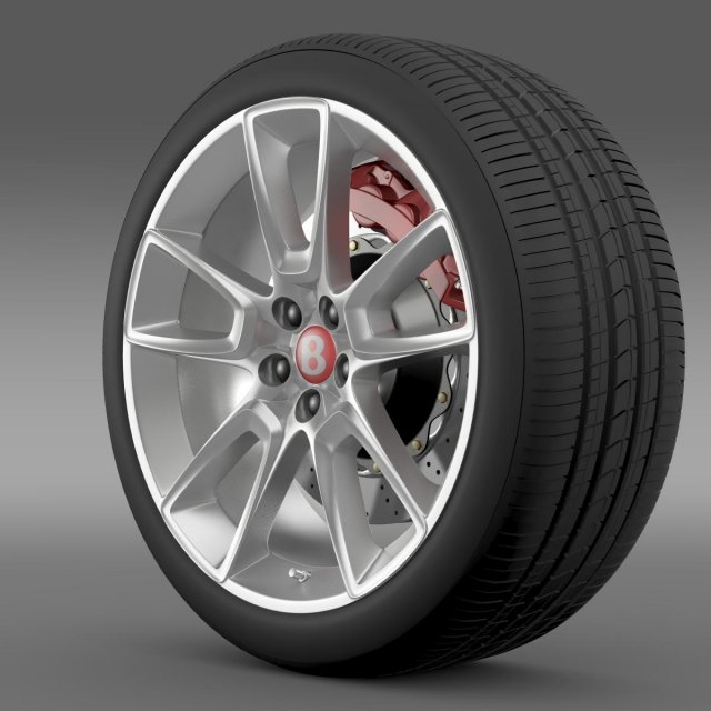 bentley continental gt v8 s 2015 3D Model .c4d .max .obj .3ds .fbx .stl .blend 