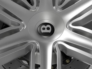 bentley continental gtc 2015 wheel 3D Model