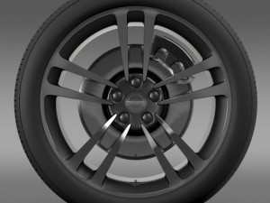 chrysler 300 srt8 core wheel Modèle 3D
