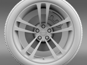 chrysler 300 srt8 core wheel Modèle 3D
