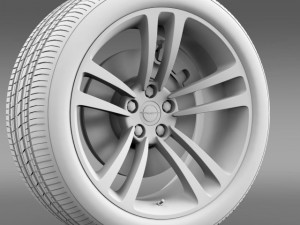 chrysler 300 srt8 core wheel Modèle 3D
