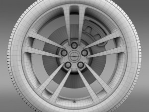 chrysler 300 srt8 core wheel Modèle 3D