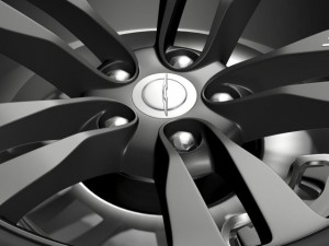 chrysler 300 srt8 satin vapor wheel 3D Model
