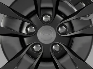 chrysler 300 srt8 satin vapor wheel 3D Model