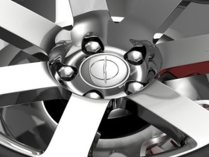 chrysler 300 srt8 wheel 3D Model