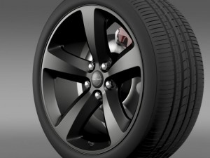 chrysler 300s wheel Modèle 3D