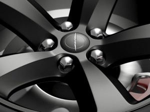 chrysler 300s wheel 3D Модель