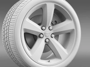 chrysler 300s wheel 3D Model