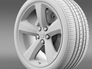 chrysler 300s wheel 3D Модель