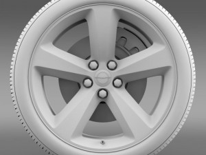 chrysler 300s wheel 3D Модель