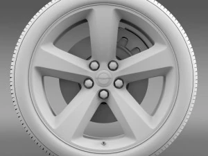 chrysler 300s wheel 3D Model