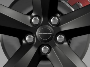 chrysler 300s wheel 3D Модель