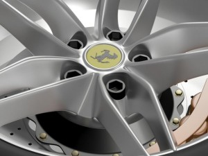 ferrari 488 gtb 2015 wheel Modelo 3D