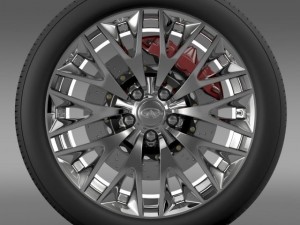 infinity ml wheel 3Dモデル