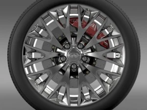 infinity ml wheel 3D Model