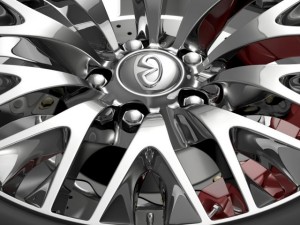 infinity ml wheel 3Dモデル