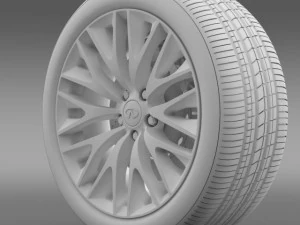 infinity ml wheel 3D Model