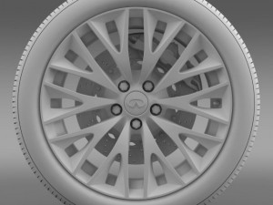infinity ml wheel 3Dモデル