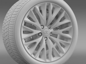 infinity ml wheel 3Dモデル