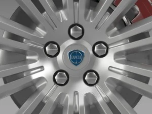 lancia thema 2014 wheel 3D Model