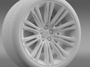lancia thema 2014 wheel 3D 模型
