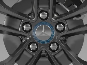 mercedes benz c 220 wheel Model 3D