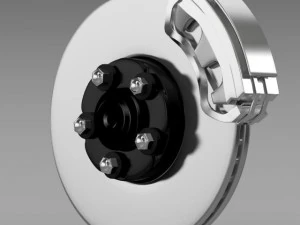 mercedes benz c 400 4matic amg line wheel 3D Model