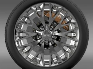 mitsubishi dignity wheel 3D Model