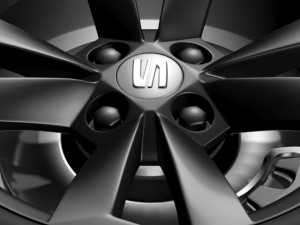 seat mii vibora negra wheel 3D Model