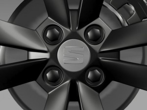seat mii vibora negra wheel 3D Model