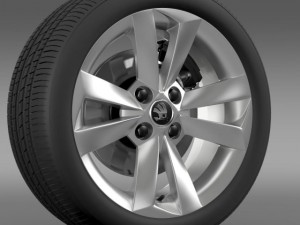skoda citigo wheel 3Dモデル
