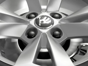 skoda citigo wheel 3D Model