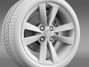 skoda citigo wheel 3Dモデル