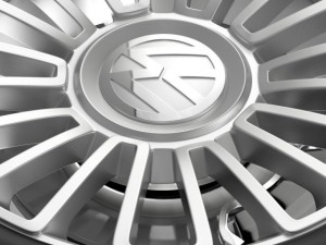 volkswagen up wheel 3D Model