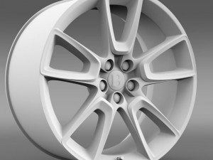 bentley continental gt v8 s 2015  rim Modelo 3D