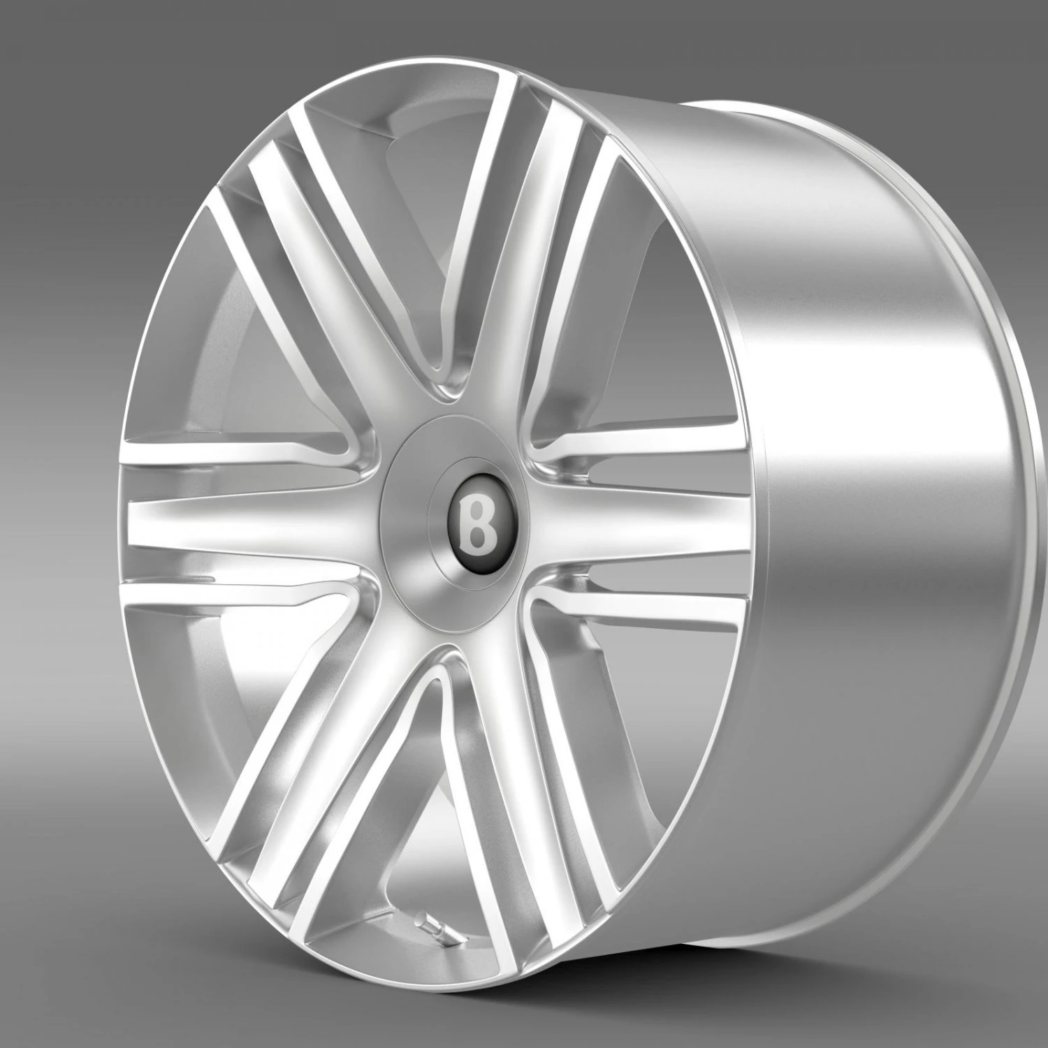 bentley continental gtc 2015  rim 3D Model .c4d .max .obj .3ds .fbx .stl .blend 