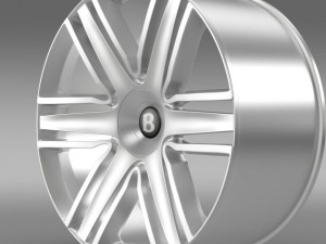 bentley continental gtc 2015  rim 3D-Modell