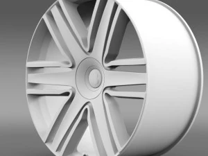 bentley continental gtc 2015  rim 3D Model