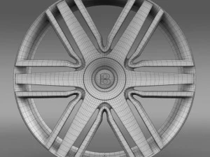 bentley continental gtc 2015  rim 3D Model