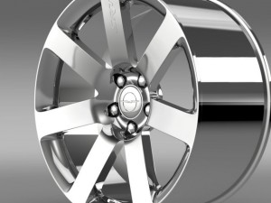 chrysler 300 srt8  rim 3D Model