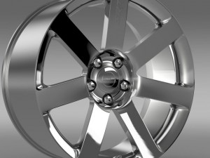 chrysler 300 srt8  rim 3D 모델