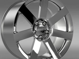chrysler 300 srt8  rim 3D Model